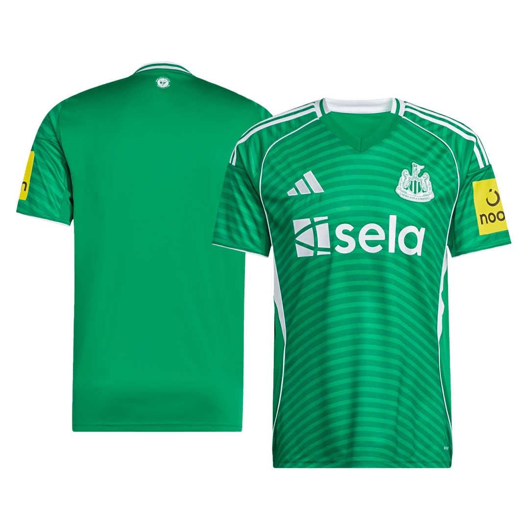 Newcastle United Mens Away Soccer Jersey 2025/26 Green