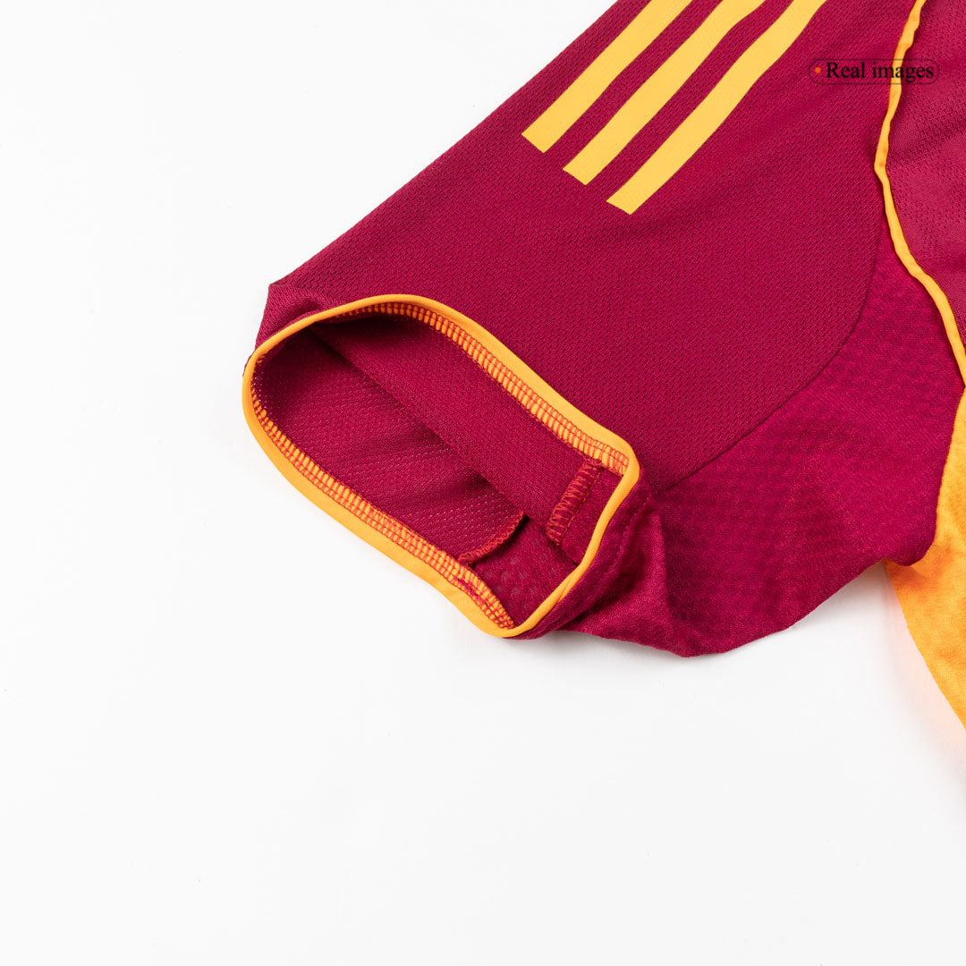 Roma Mens Home Soccer Jersey 2025/26 Red - Player Version