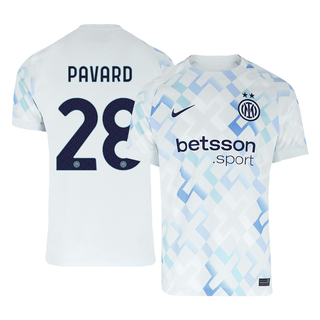 PAVARD #28 Inter Milan Mens Away Soccer Jersey 2025/26