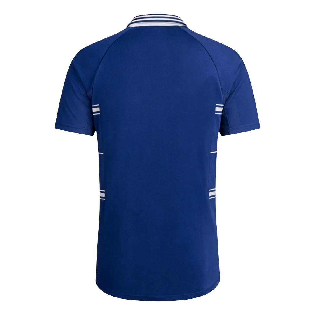 Retro Real Madrid Mens Away Soccer Jersey 1998/99 Navy