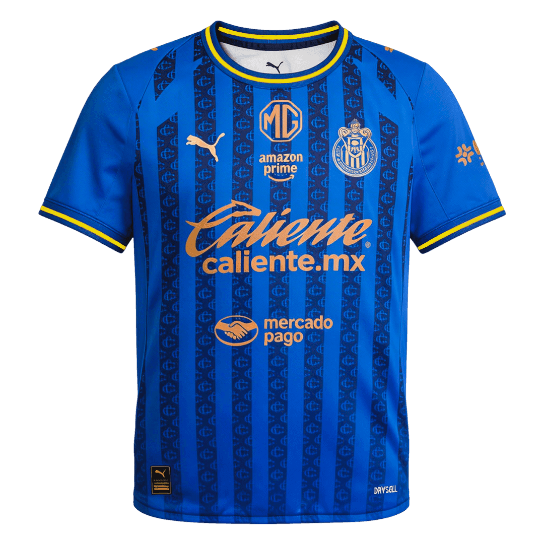 Chivas Mens Third Away Soccer Jersey 2025/26 Blue