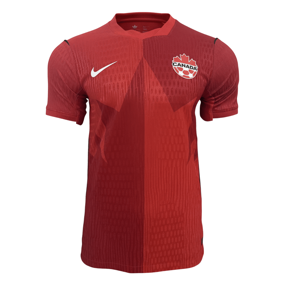 Canada Mens Home Soccer Jersey World Cup 2026 Red - Player Version