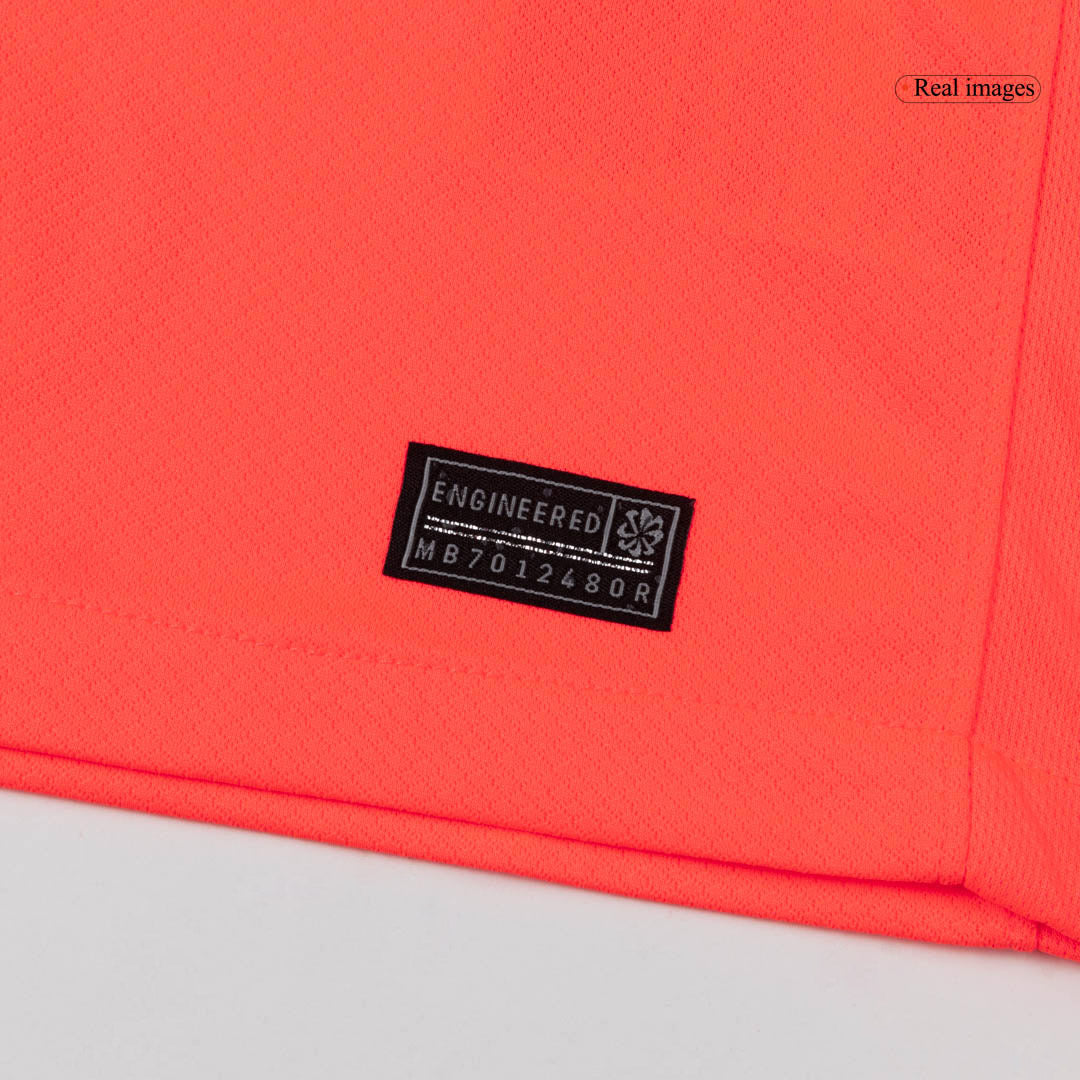 Barcelona Mens Third Away Soccer Full Set 2025/26 Orange