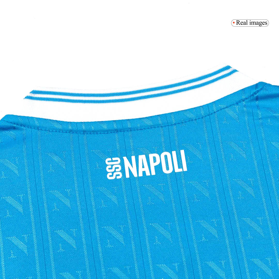 Napoli Mens Home Soccer Jersey 2025/26 Blue - Player Version