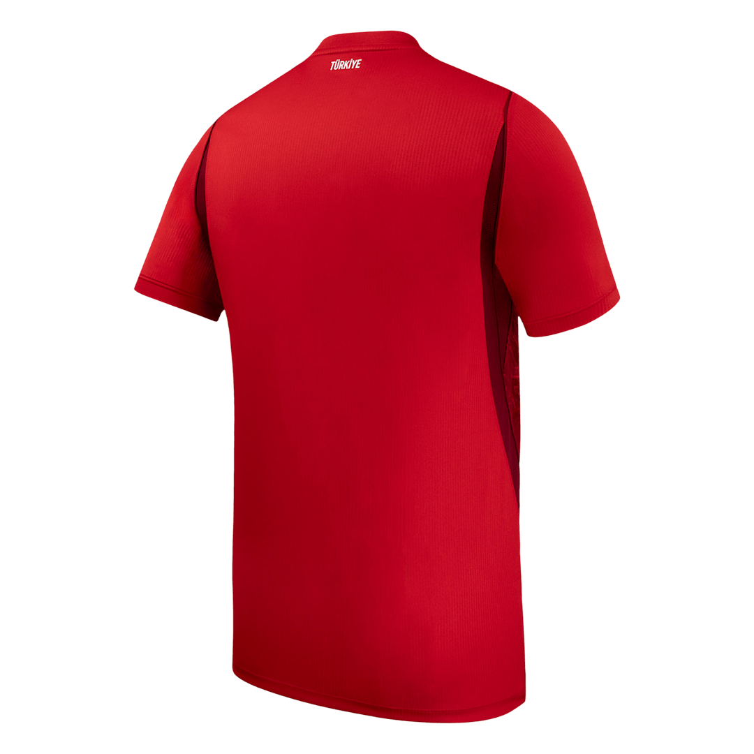 Turkey Mens Home Soccer Jersey World Cup 2026 Red