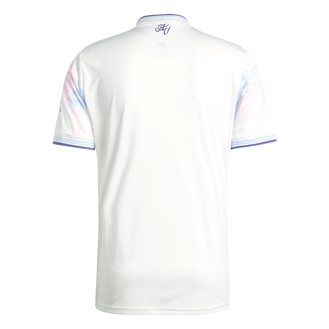Aston Villa Mens Third Away Soccer Jersey 2025/26 White