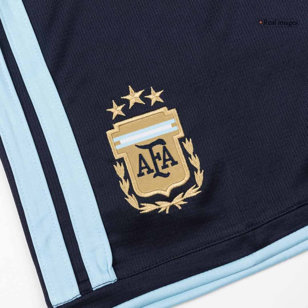 Argentina Mens Home Soccer Shorts World Cup 2026 Navy [PREMIUM]