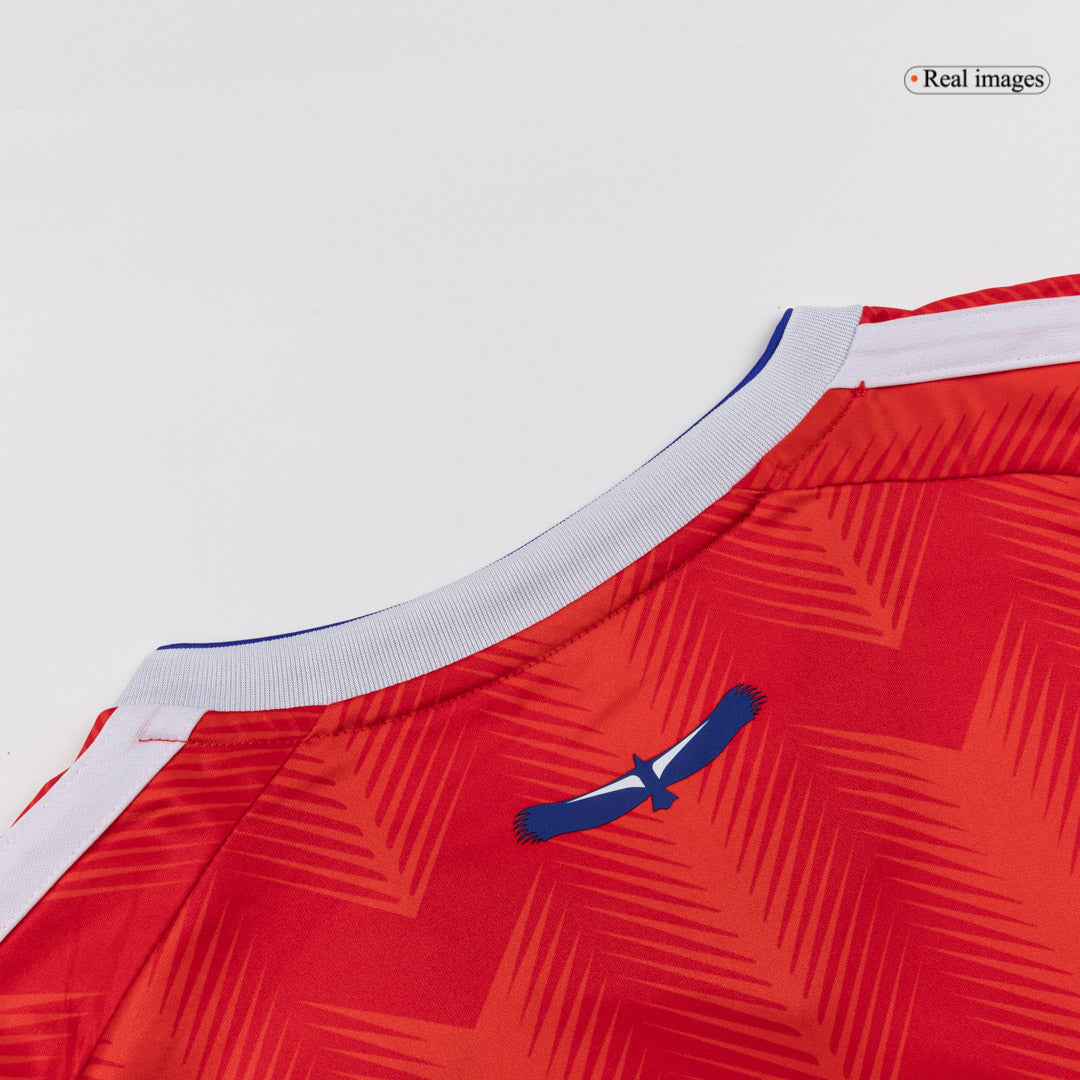 Chile Mens Home Soccer Jersey World Cup 2026 Red