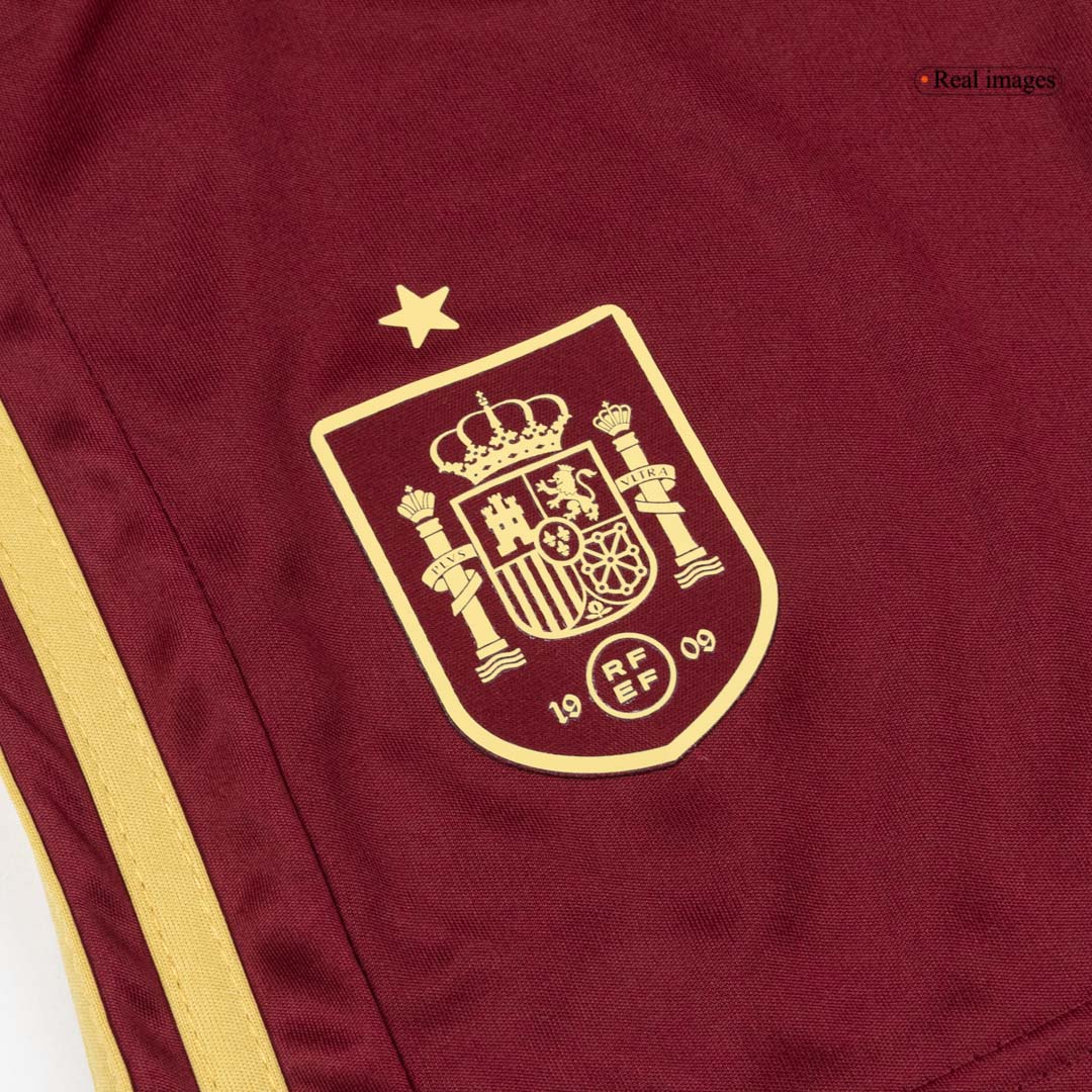Spain Kids Away Soccer Kit 2026 White