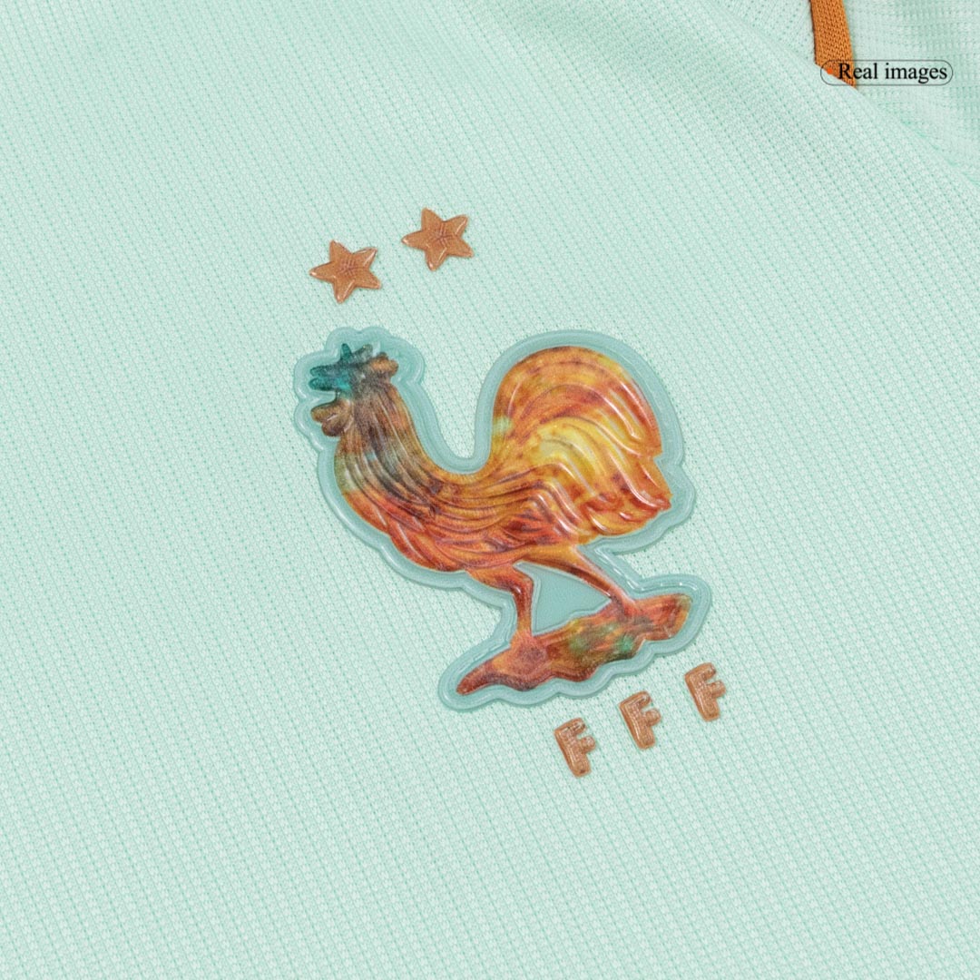 France Kids Away Soccer Kit World Cup 2026 Mint Green