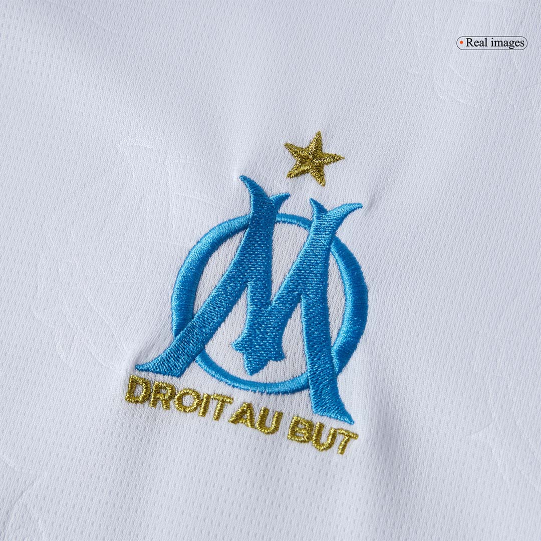 Marseille Mens Home Soccer Jersey 2025/26 White