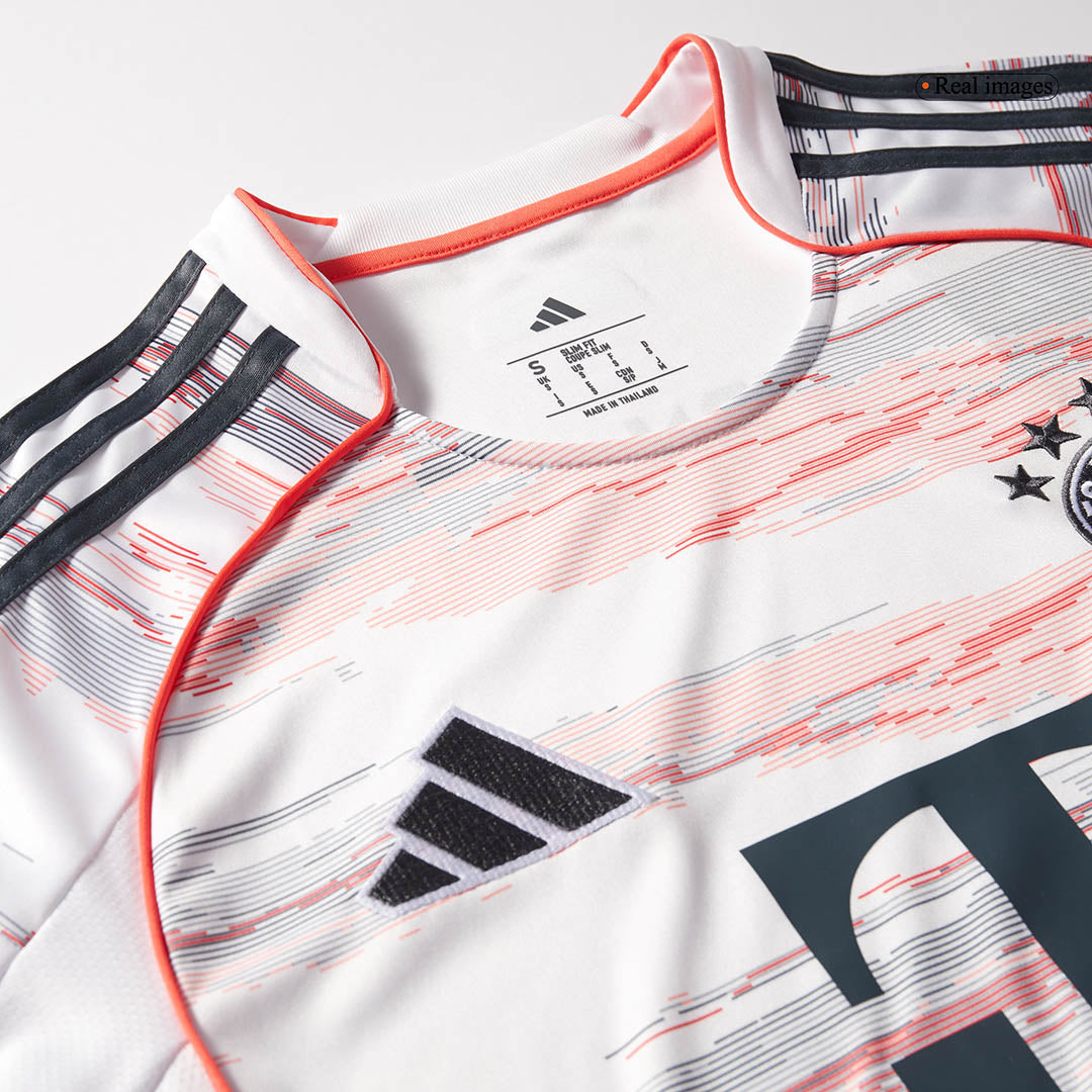 Bayern Munich Mens Away Soccer Jersey 2025/26 White