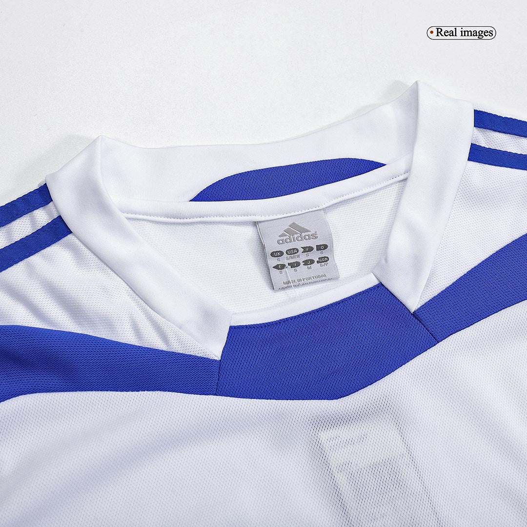 Retro Greece Mens Away Soccer Jersey 2004 White