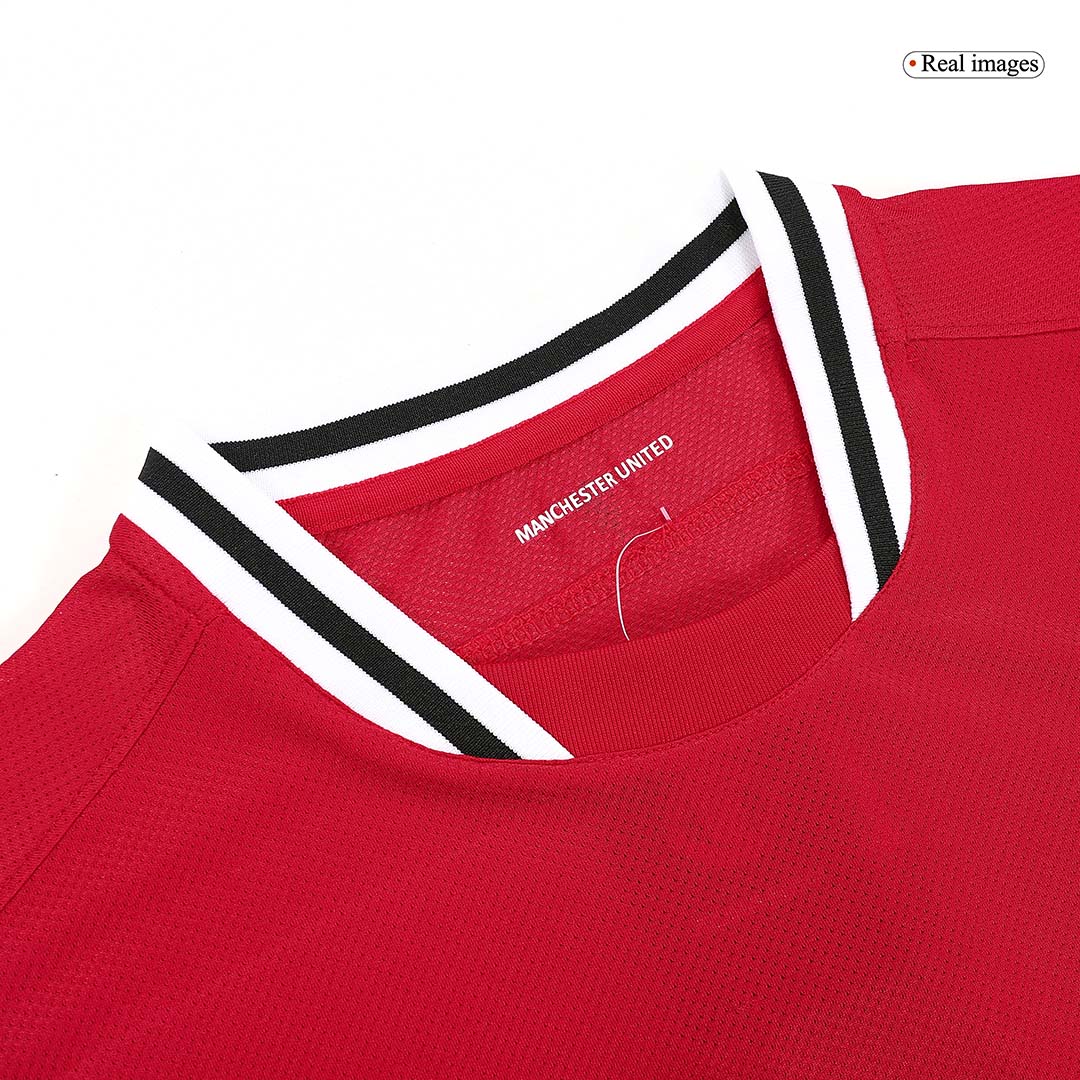 Retro Manchester United Mens Home Soccer Jersey 2011/12 Red