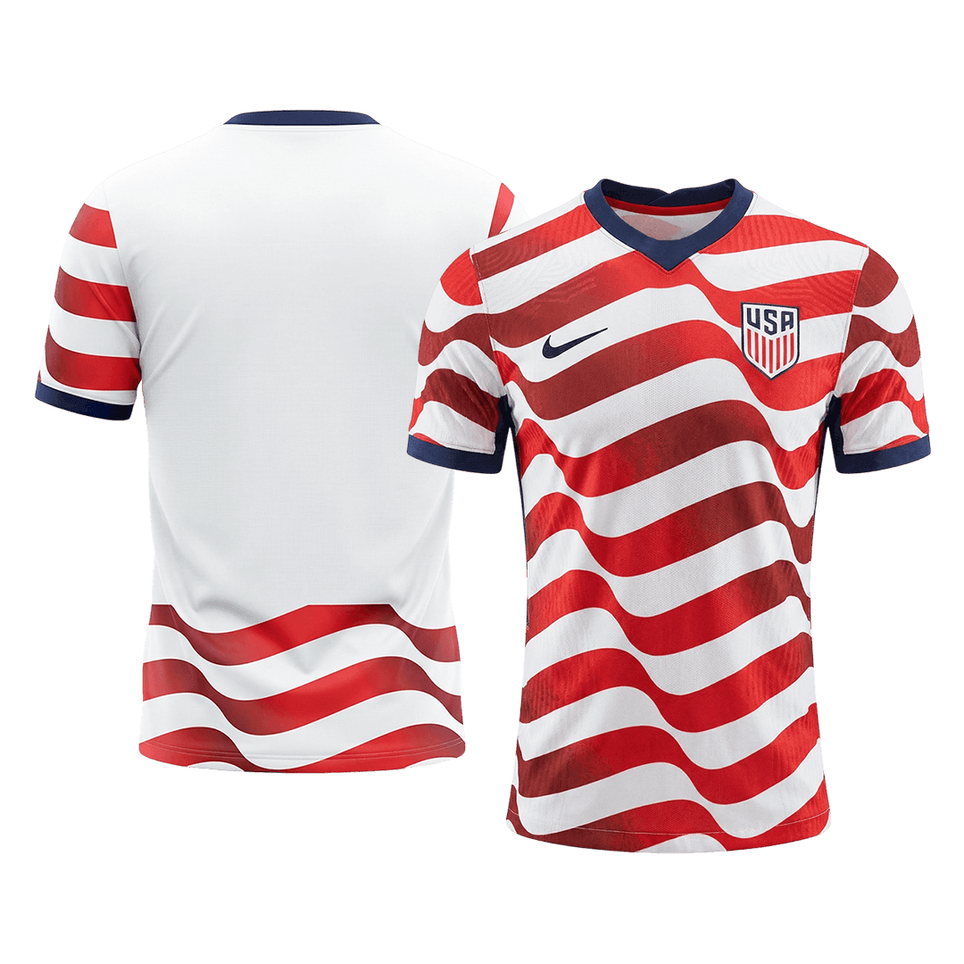 USA Mens Home Soccer Jersey World Cup 2026 Red&White [PREMIUM]