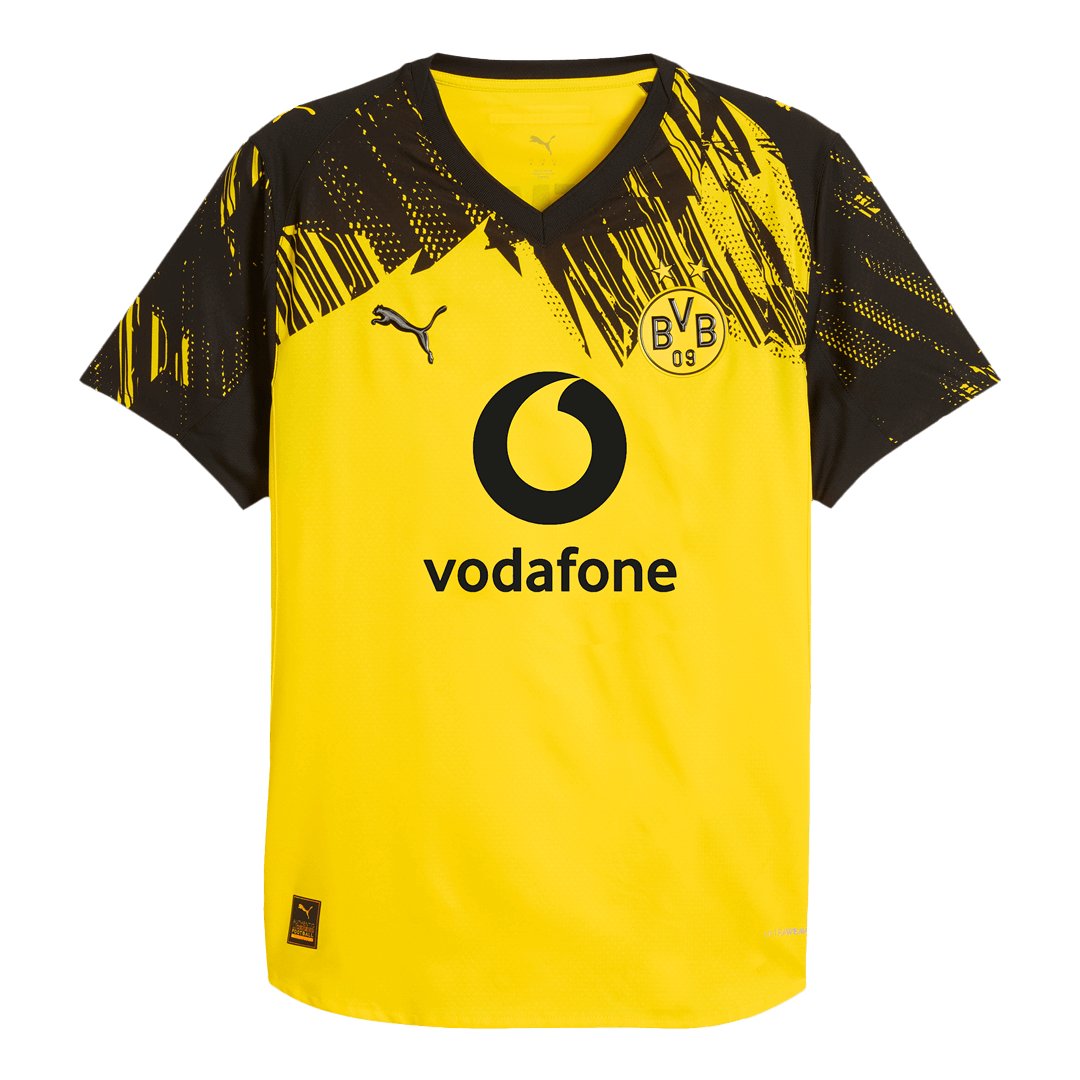 Borussia Dortmund Mens Home Soccer Jersey 2025/26 Yellow - Player Version