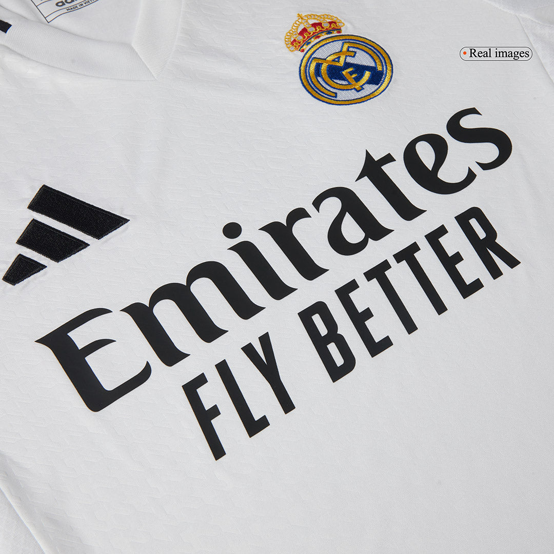 Real Madrid Mens Home Soccer Jersey 2024/25 White