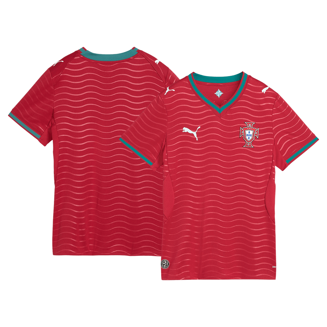 Portugal Womens Home Soccer Jersey World Cup 2026 Red