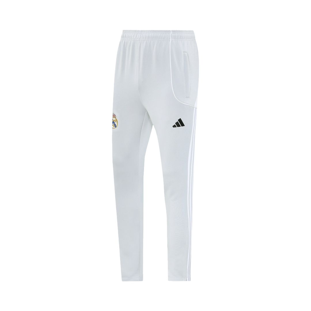 Real Madrid Mens Home Training Tracksuit Kit 2025/26 Gray