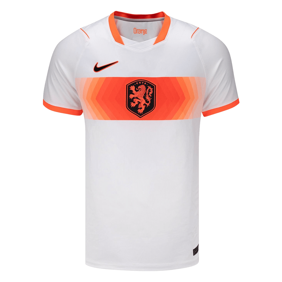 Netherlands Mens Away Soccer Jersey World Cup 2026 White
