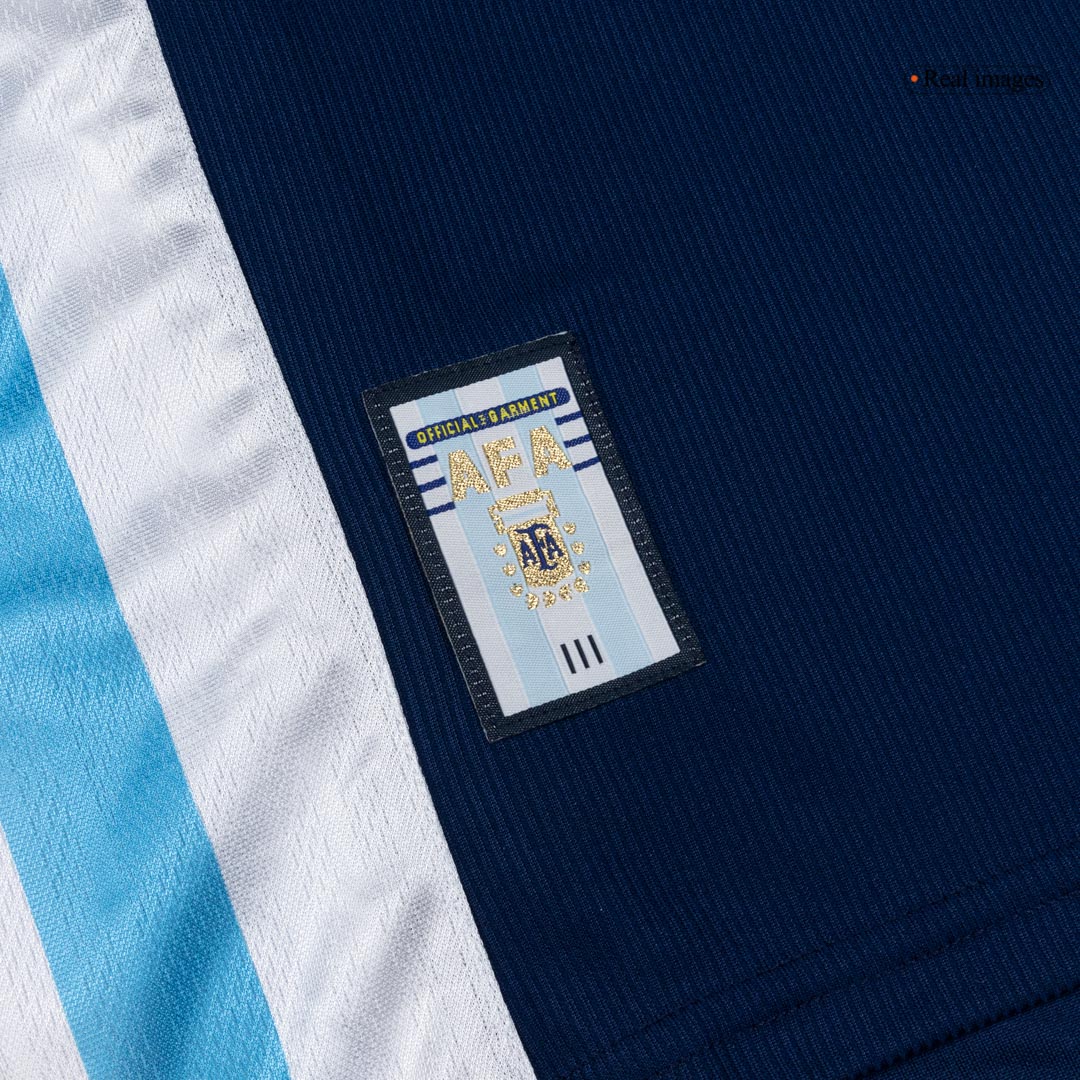 Retro Argentina Mens Away Soccer Jersey 1998 Navy
