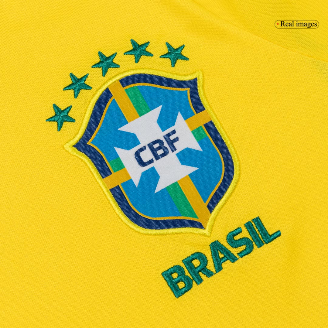 Brazil Mens Home Soccer Kit World Cup 2026 Yellow [PREMIUM]