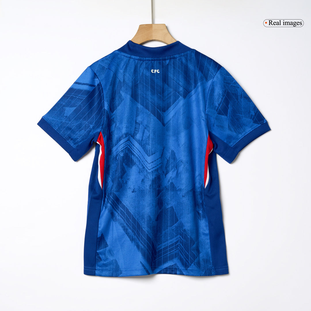 Chelsea Kids Home Soccer Kit 2025/26 Blue