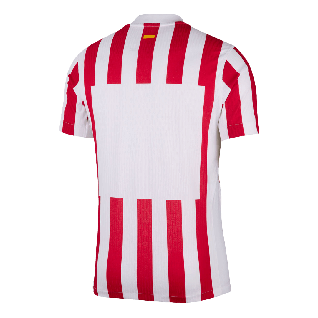 Atletico Madrid Mens Home Soccer Jersey 2025/26 Red&White - Player Version