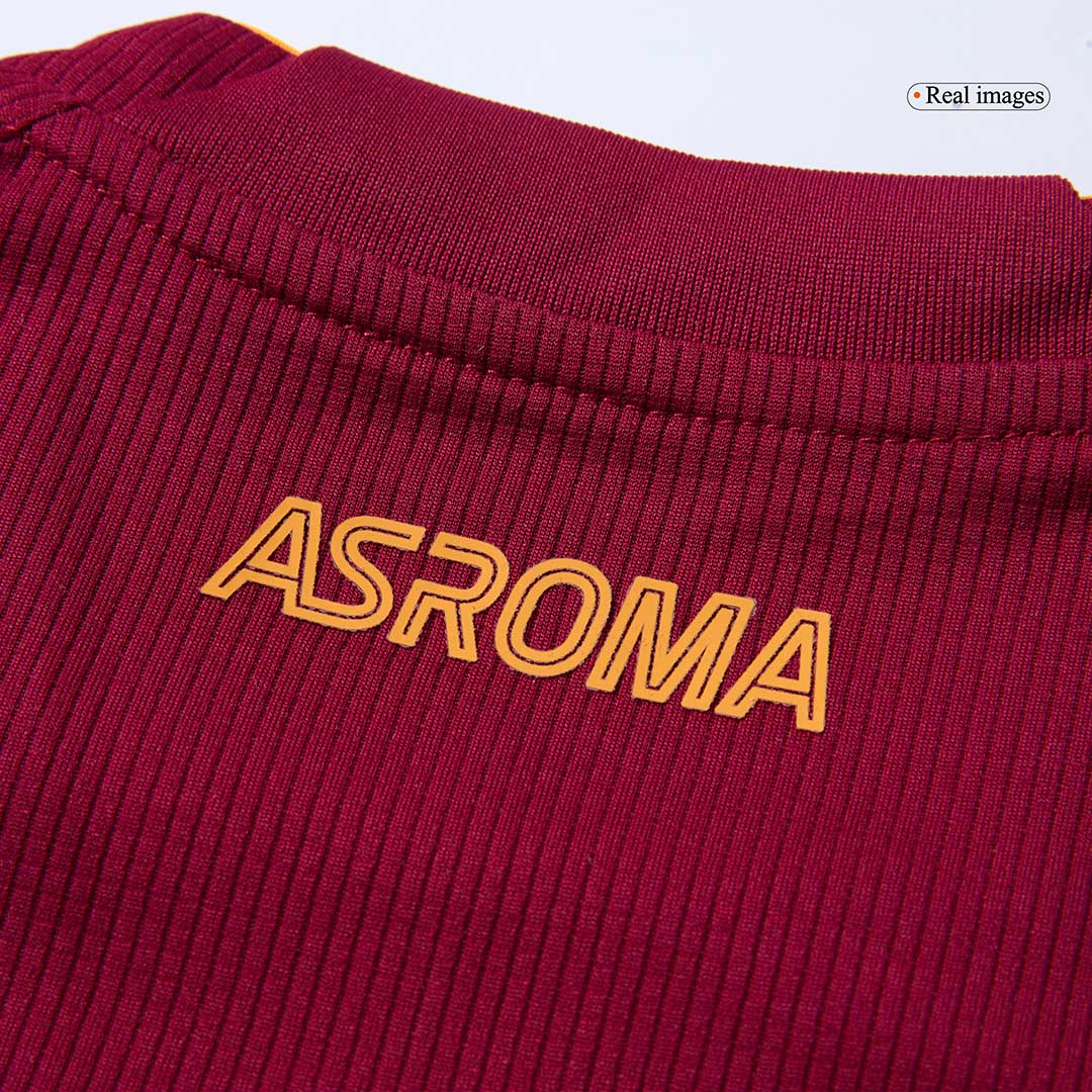 Roma Mens Home Soccer Jersey 2025/26 Red