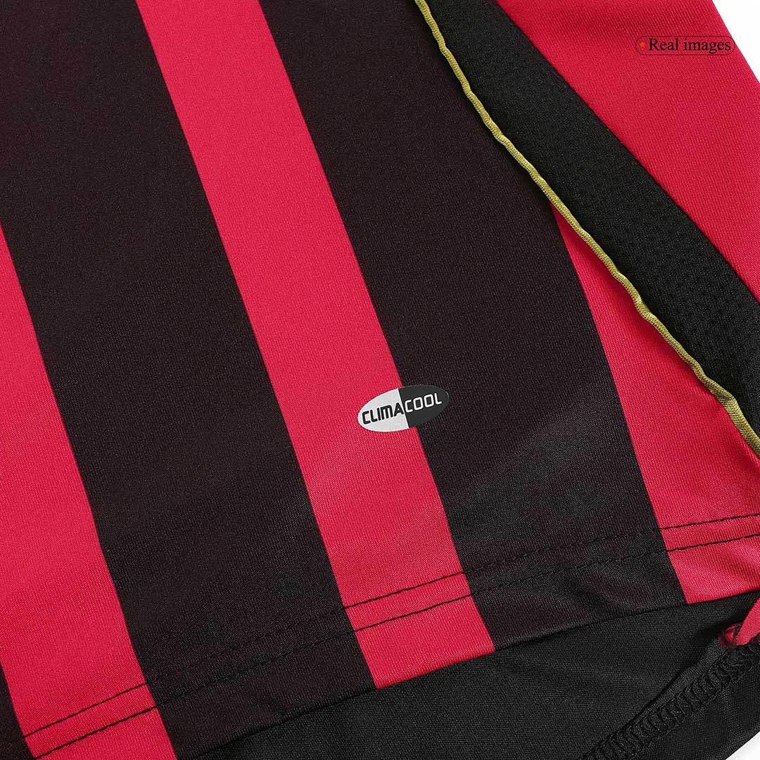 Retro AC Milan Mens Home Soccer Jersey 2006/07 Red&Black