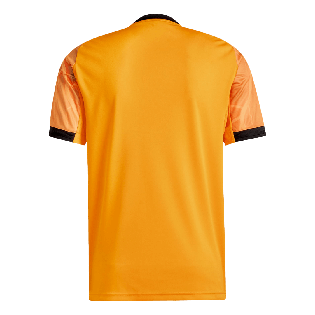 Roma Mens Away Soccer Jersey 2025/26 Orange