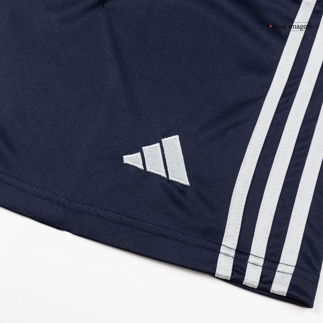 Real Madrid Mens Away Soccer Shorts 2025/26 Navy