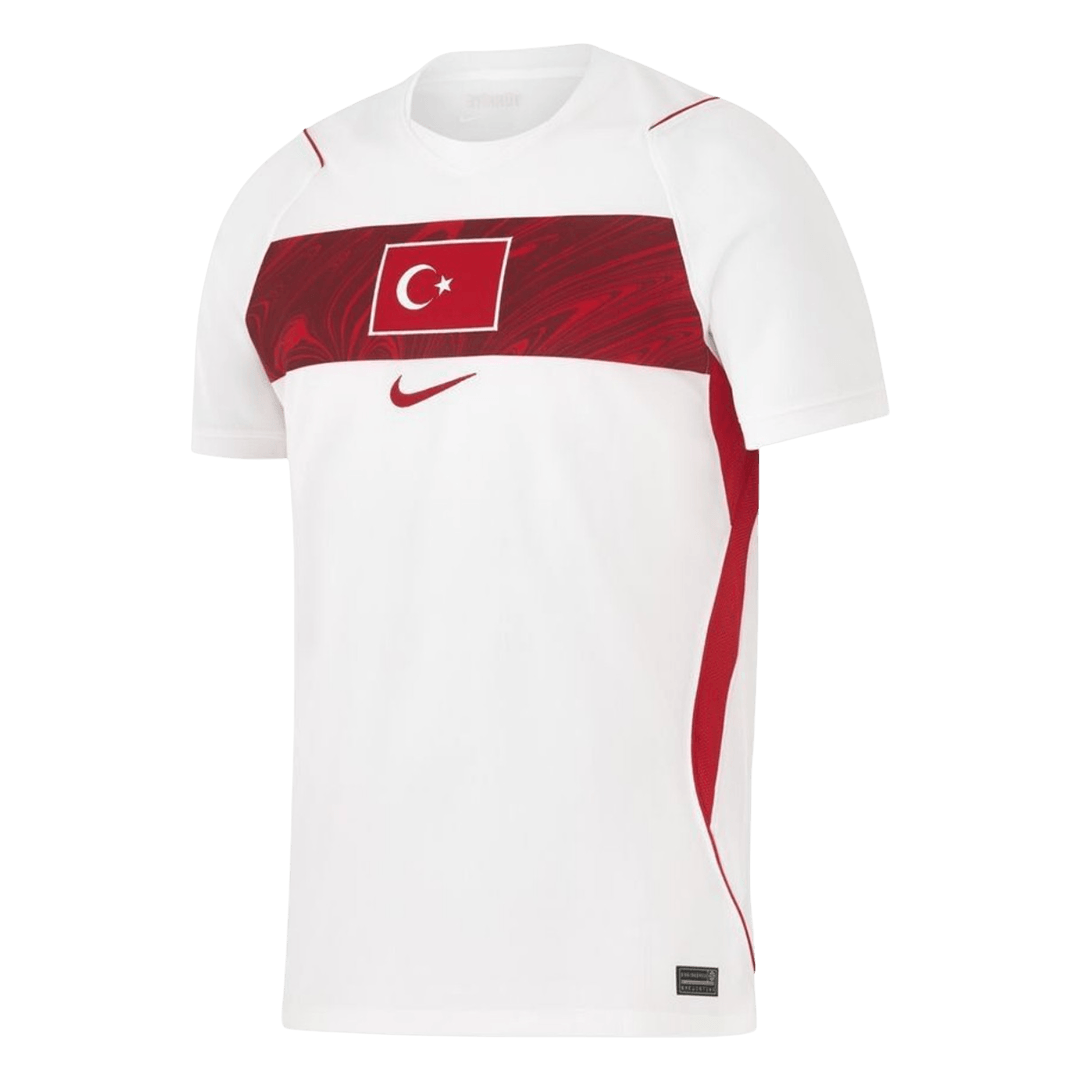 Turkey Mens Away Soccer Jersey World Cup 2026 White