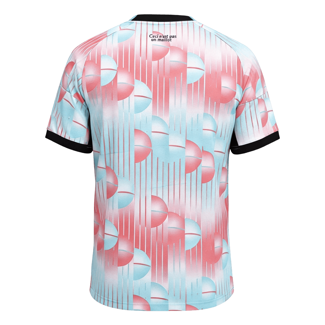 Belgium Mens Away Soccer Kit World Cup 2026 Frozen Blue