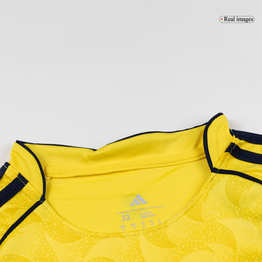 Al Nassr Kids Home Soccer Kit 2025/26 Yellow