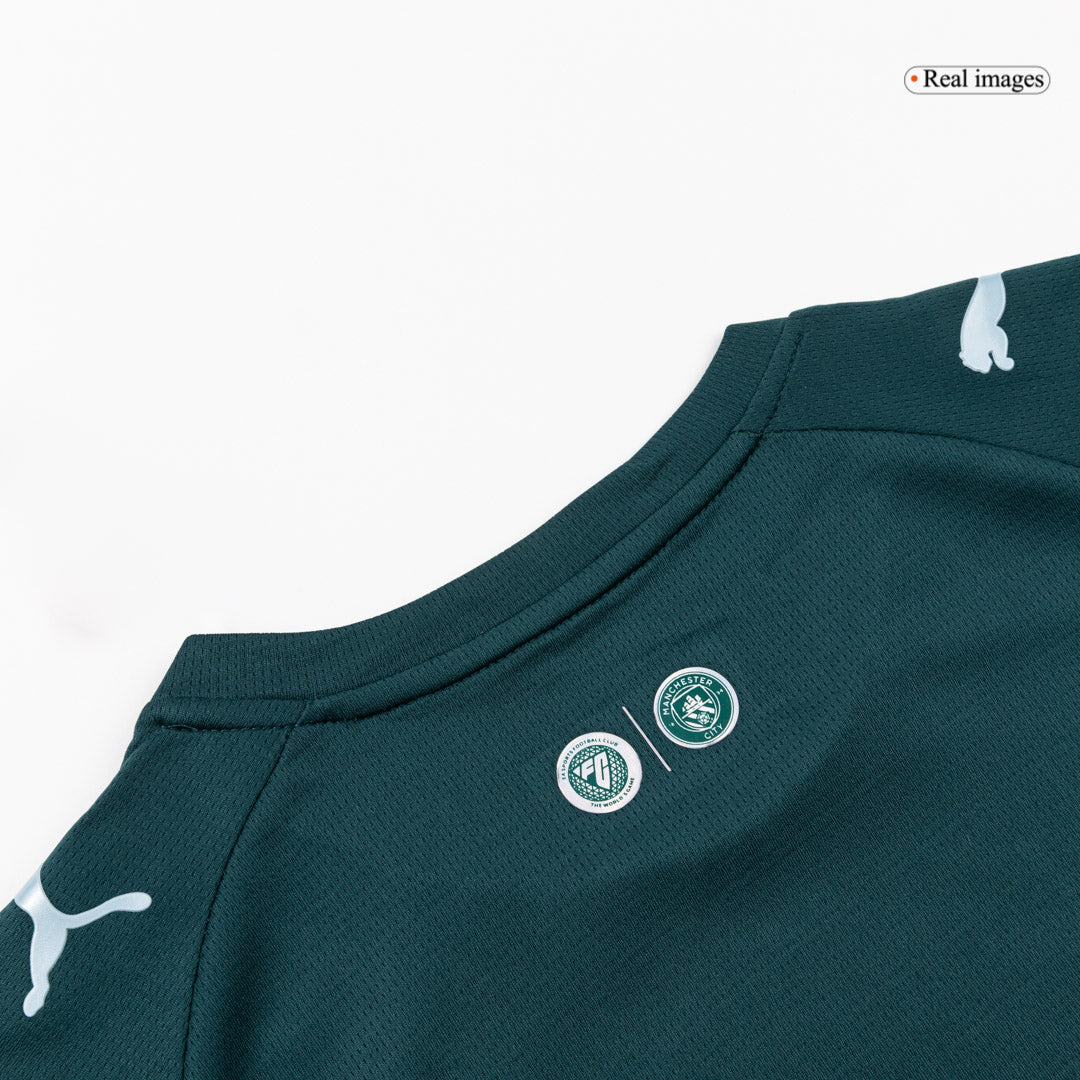 Manchester City Kids Soccer Kit 2025/26 Green