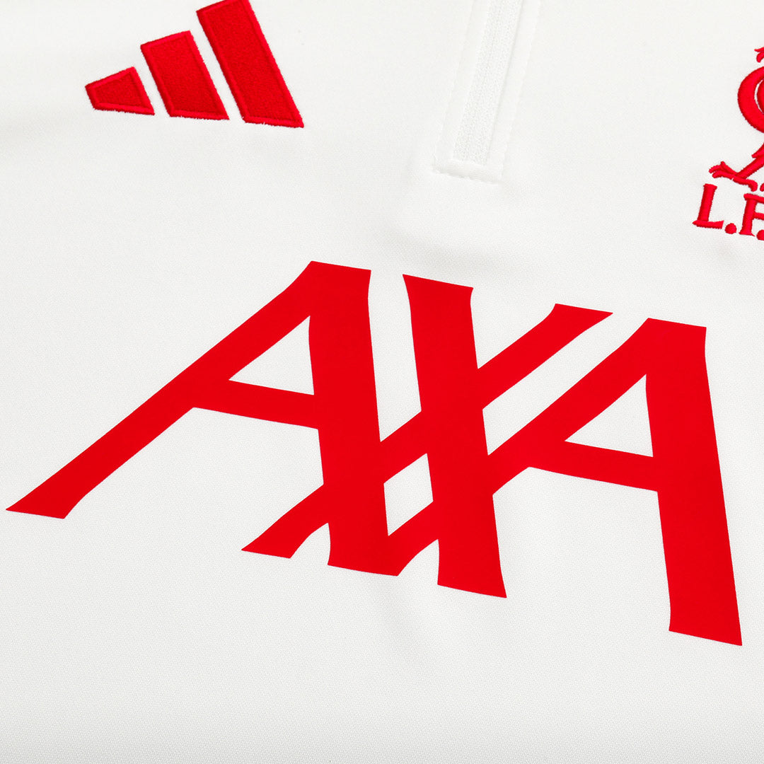 Liverpool Kids Training Tracksuit Kit 2025/26 White