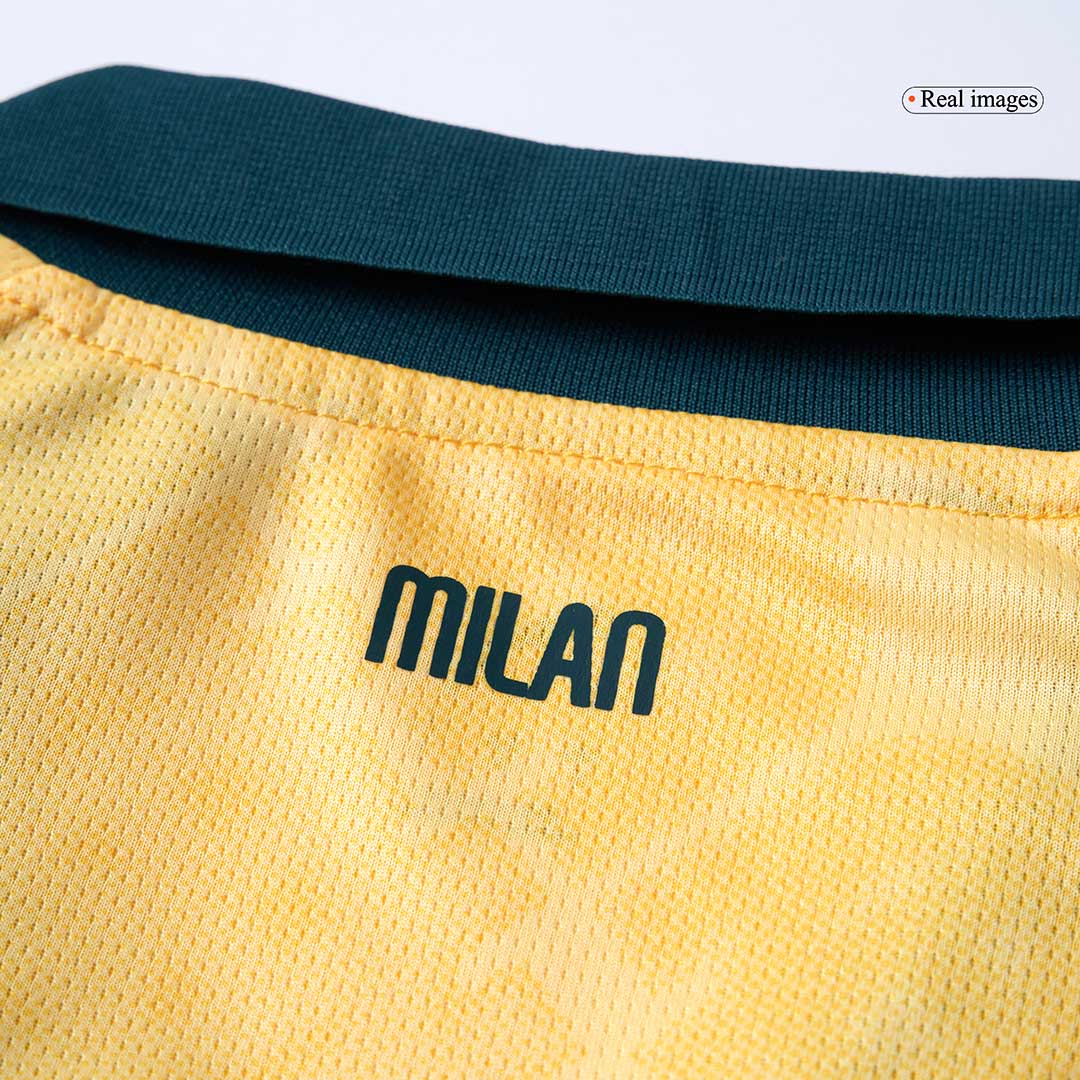 FOFANA #19 AC Milan Mens Third Away Soccer Jersey 2025/26 Yellow