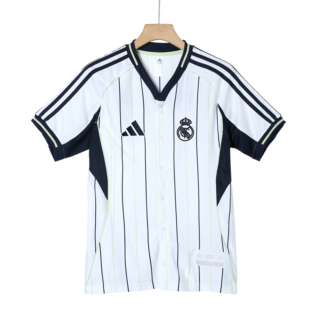 Real Madrid Mens Soccer Jersey 2025/26 White
