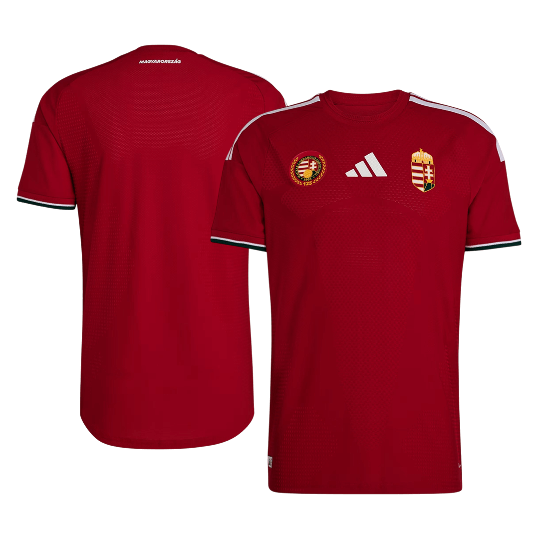 Hungría Mens Home Soccer Jersey World Cup 2026 Red - Player Version