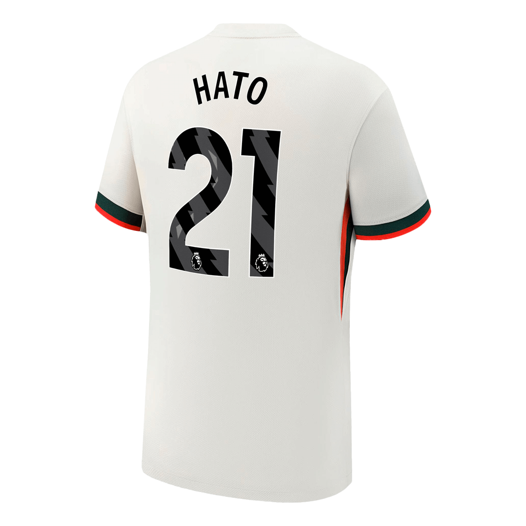 HATO #21 Chelsea Mens Away Soccer Jersey 2025/26 White