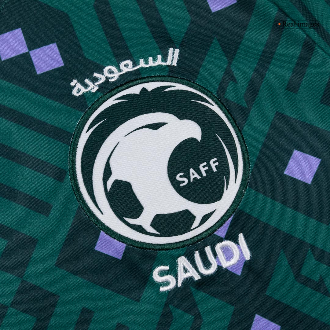 Saudi Arabia Mens Home Soccer Jersey World Cup 2026 Green