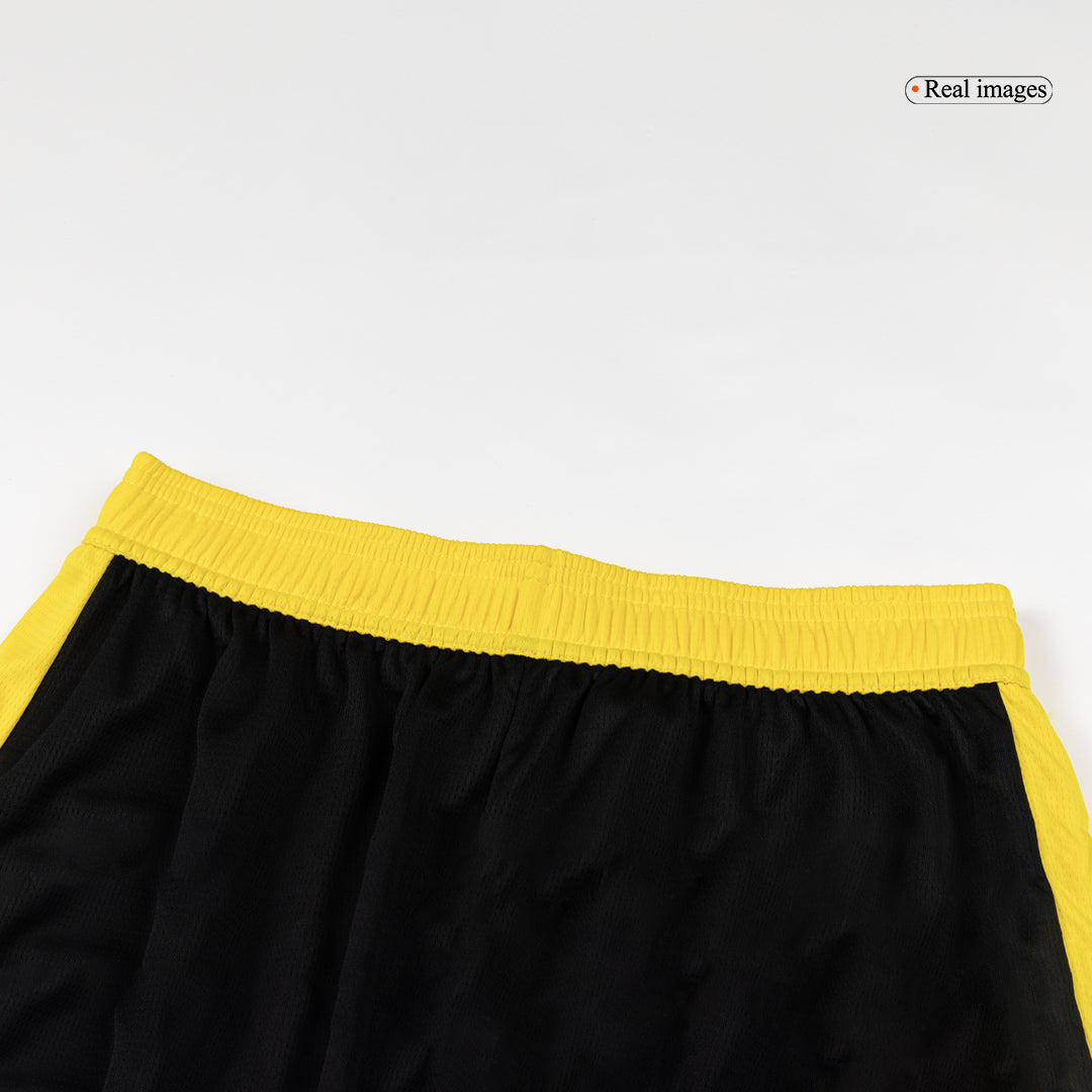 Borussia Dortmund Mens Home Soccer Shorts 2025/26 Black