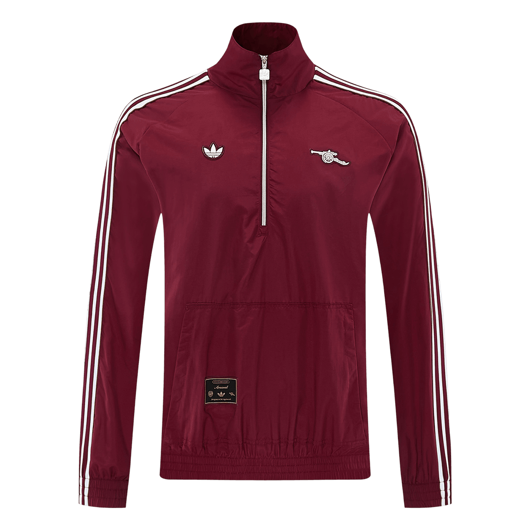 Arsenal Mens Windbreaker Jacket 2026 Red