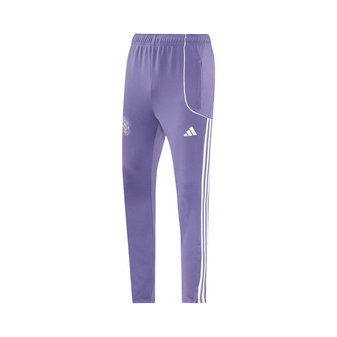 Manchester United Mens Training Tracksuit Kit 2025/26 Purple
