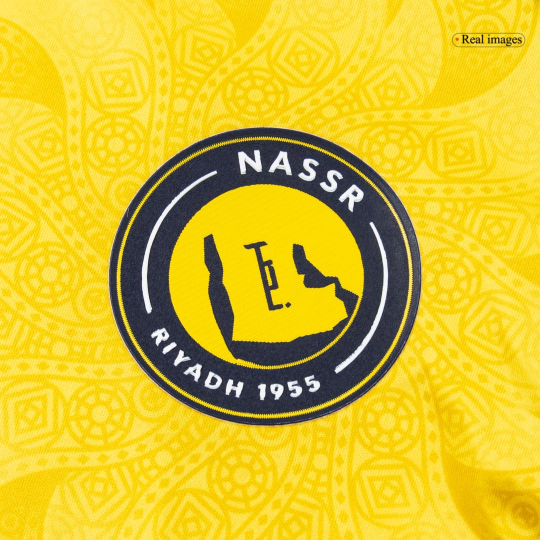 Al Nassr Mens Home Soccer Jersey 2025/26 Yellow