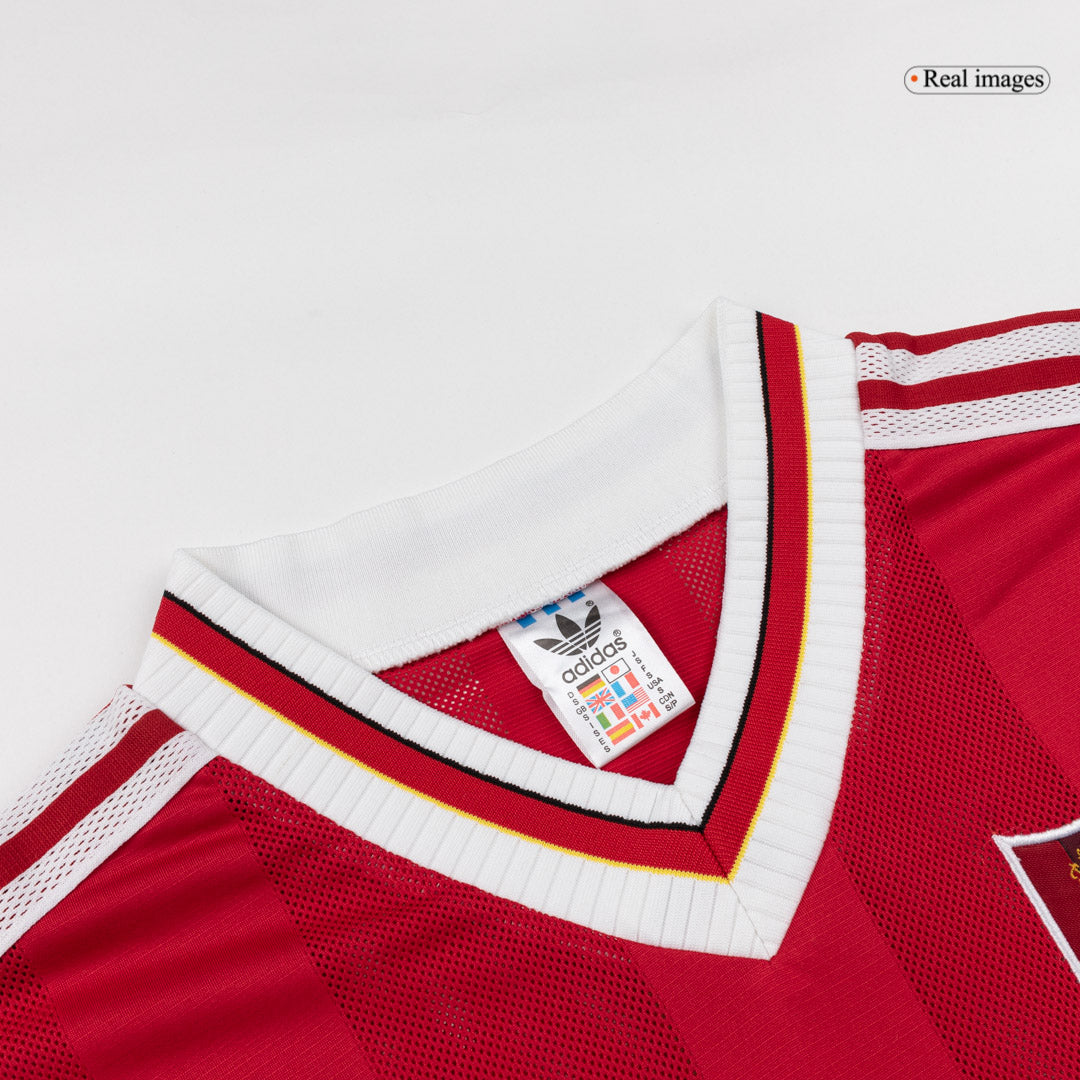 Retro Liverpool Mens Home Soccer Jersey 1995/96 Red
