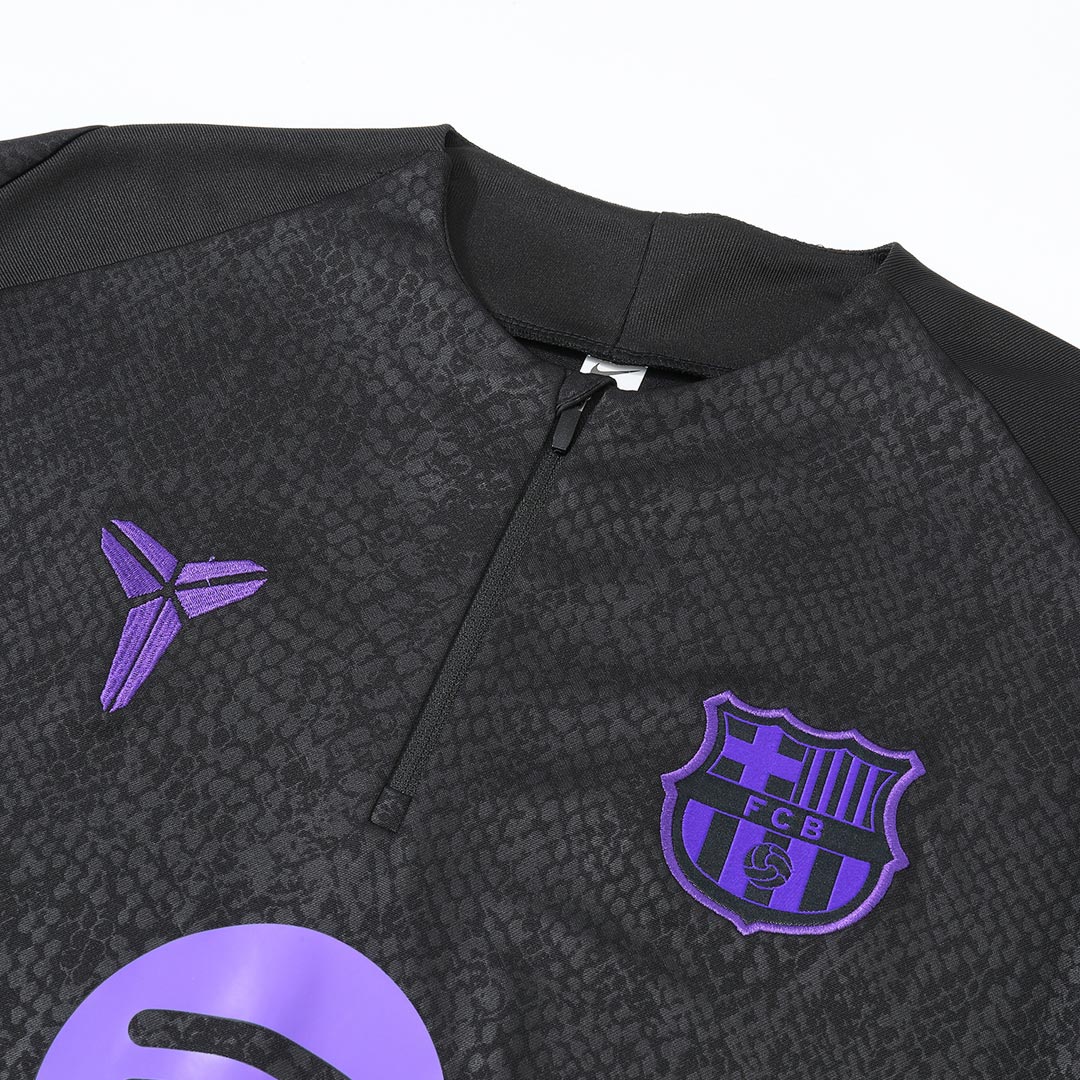 Barcelona Kids Training Tracksuit Kit 2025/26 Black