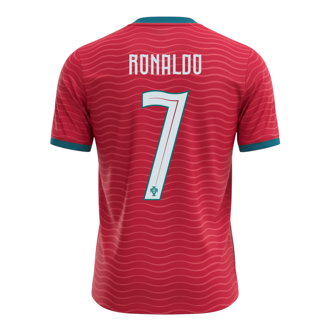RONALDO #7 Portugal Mens Home Soccer Jersey World Cup 2026 Red [PREMIUM]