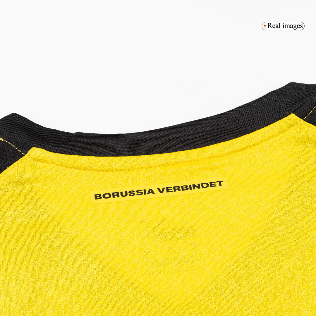 Borussia Dortmund Mens Home Soccer Jersey 2025/26 Yellow - Player Version
